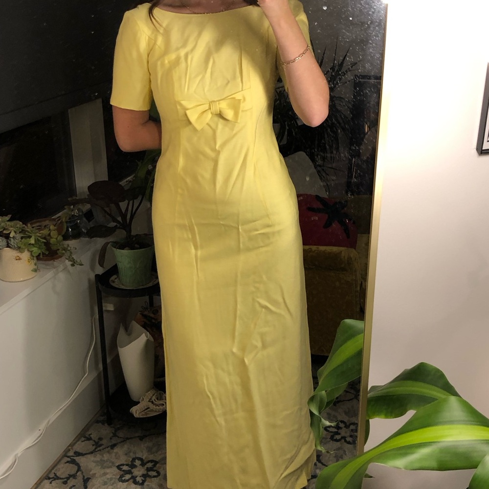 Vintage 1960s party bridesmaid dress